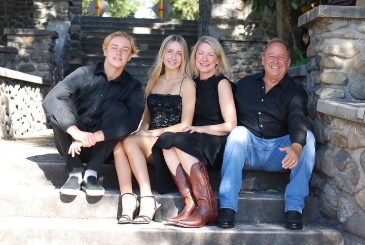 Doug Hall and family